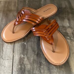 Torrid Brown Strappy Sandals